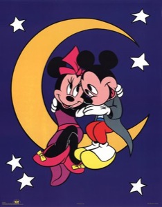 Mickey and Minnie Mouse 